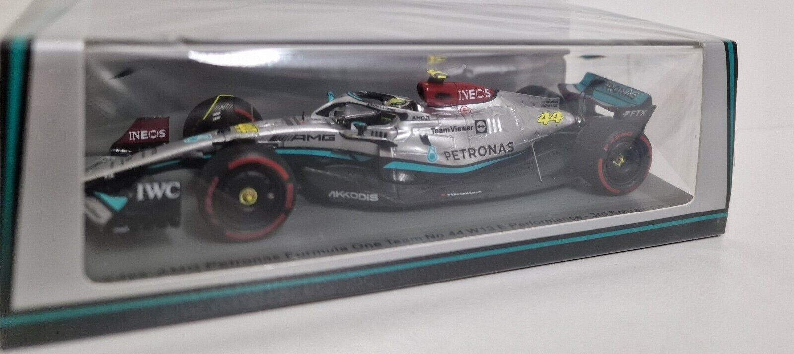 Mercedes W13 Lewis Hamilton 2022 Spark 1/43