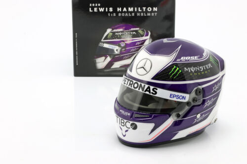 Mercedes Casque Lewis Hamilton 2020 Mini Helmet 1/2