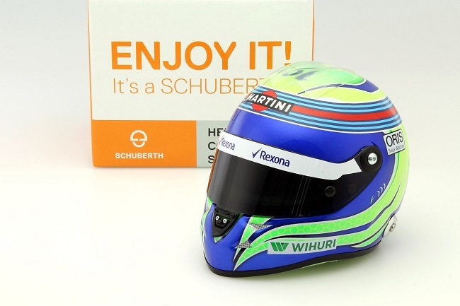 Williams Casque Felipe Massa 2016 Schubert Mini Helmet 1/2