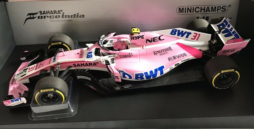 Force India VJM11 Esteban Ocon 2018 Minichamps 1/18