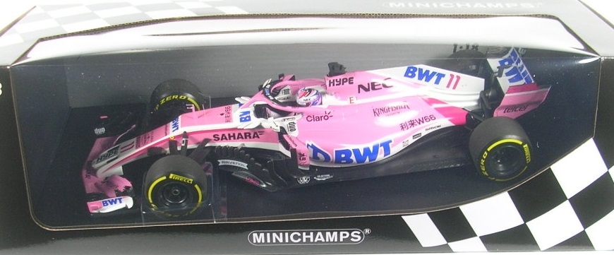 Force India VJM11 Sergio Perez 2018 Minichamps 1/18