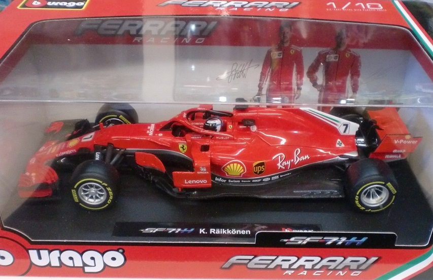 Ferrari SF71H Kimi Raikkonen 2018 Bburago 1/18