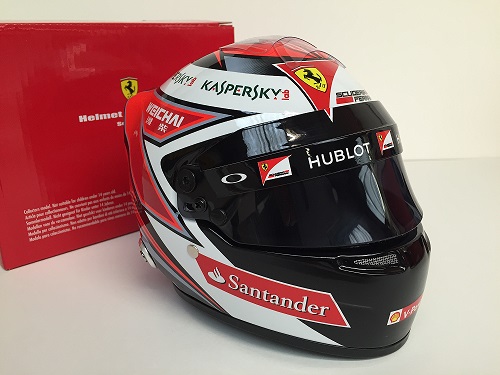 Ferrari SF15-T Casque Kimi Raikkonen 2015 Mini Helmet 1/2