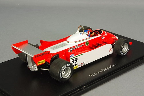 Alfa Romeo 179 Patrick Depailler GP Monaco 1980  Spark  1/43