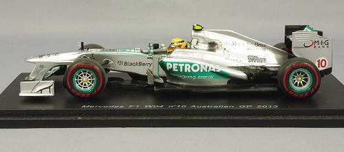 Mercedes W04 Lewis Hamilton GP Australie 2013 Spark 1/43
