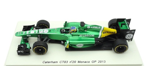 Caterham CT03 #20 2013 F1 Monaco - Charles PIC 1/43