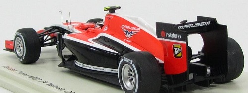 MARUSSIA MR03 n°4 F1 GP Malaisie 2014 Max Chilton Spark 1/43