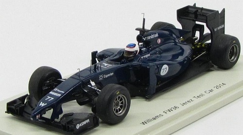 WILLIAMS FW36 Test Car 2014 Valtteri Bottas Spark 1/43