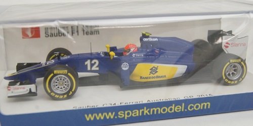 Sauber Ferrari C34 Felipe Nasr 2015 Spark 1/43