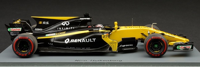 Renault RS17 n°27 Nico Hulkenberg 2017 Spark  1/43