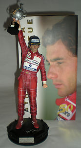 McLaren Honda Ayrton Senna Figurine GP Brésil Coupe 1991 1/6