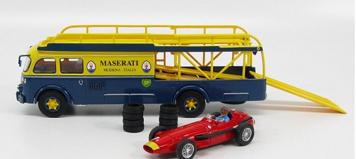 Coffret MASERATI - Transporter Set - Maserati 1957  Brumm 1/43