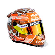 Red Bull Max Verstappen Casque GP Belgique 2021 Mini Helmet 1/2