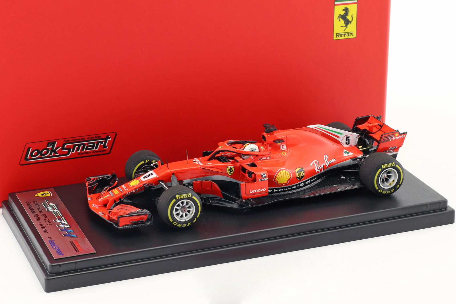 Ferrari SF71H Sebastian Vettel 2018 Looksmart 1/43