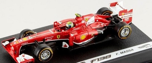 Ferrari F138 Felipe Massa 2013  Hotwheels 1/43